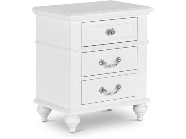 Picture of ALANA WHITE NIGHTSTAND - AN700