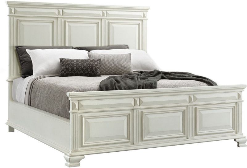 Picture of CALLOWAY QUEEN BED - WHITE - 700