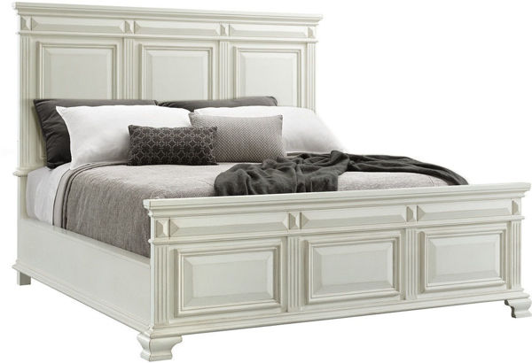 Picture of CALLOWAY WHITE KING BED - CY700