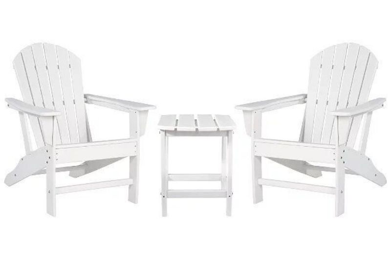 Picture of ADIRONDACK WHITE END TABLE - P011