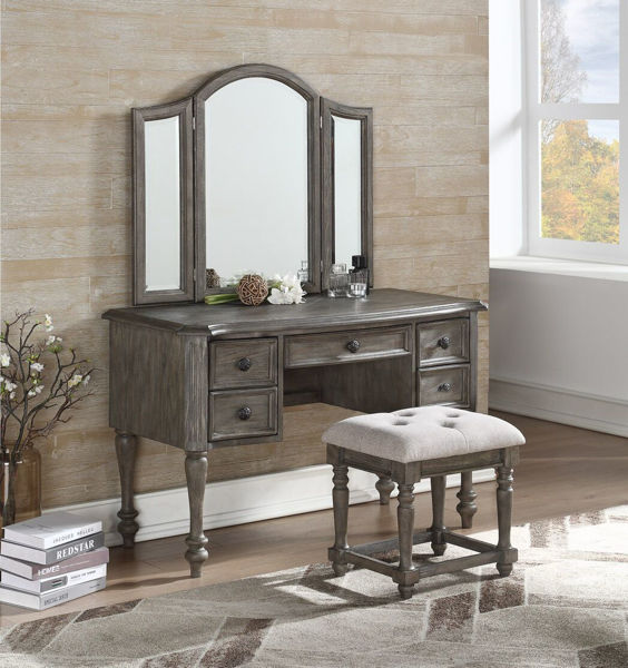 Picture of WOODLANDS 3PC VANITY SET - GREY