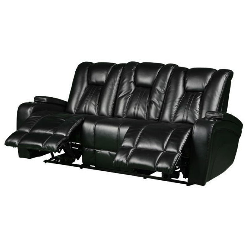 Picture of TRANSFORMER BLACK POWER RECLINING SOFA - 9990