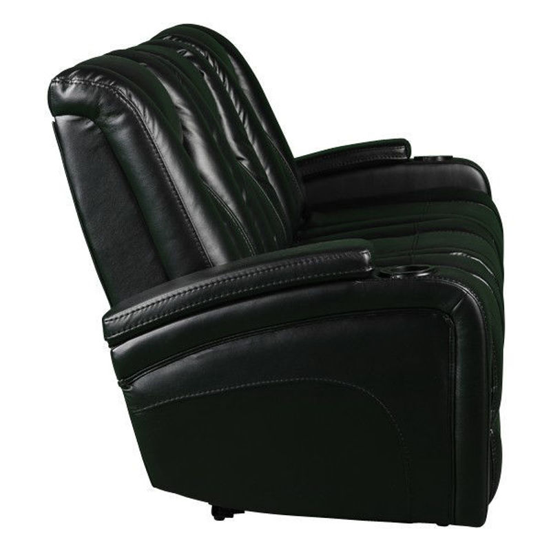 Picture of TRANSFORMER BLACK POWER RECLINING SOFA - 9990