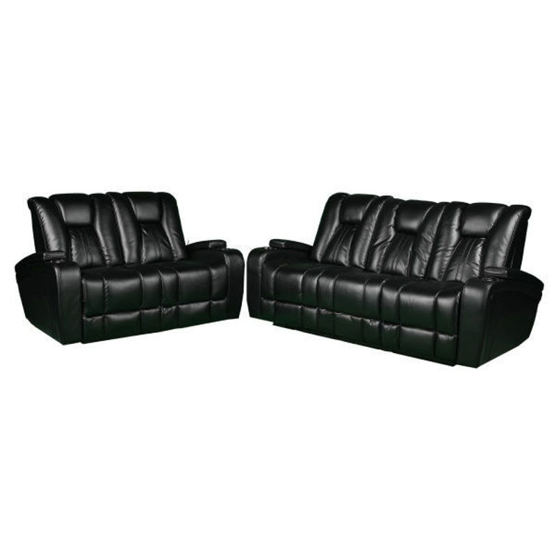 Picture of TRANSFORMER BLACK POWER RECLINING SOFA - 9990