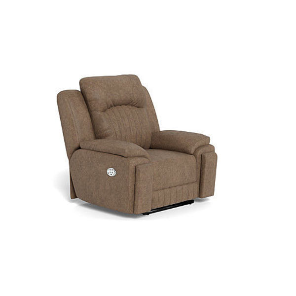 Picture of WALL HUGGER IMPACT COCOA POWER RECLINER - 6743