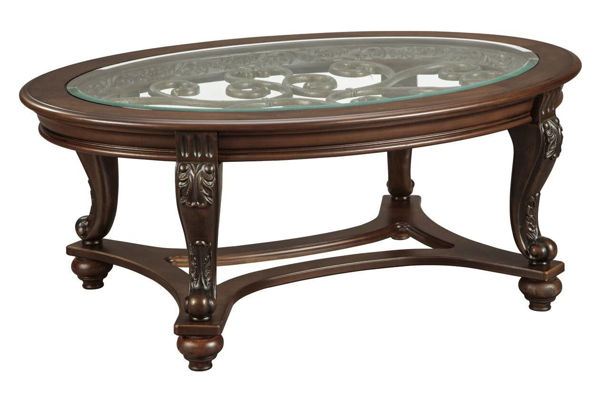 Picture of SKYE OVAL COCKTAIL TABLE - T499