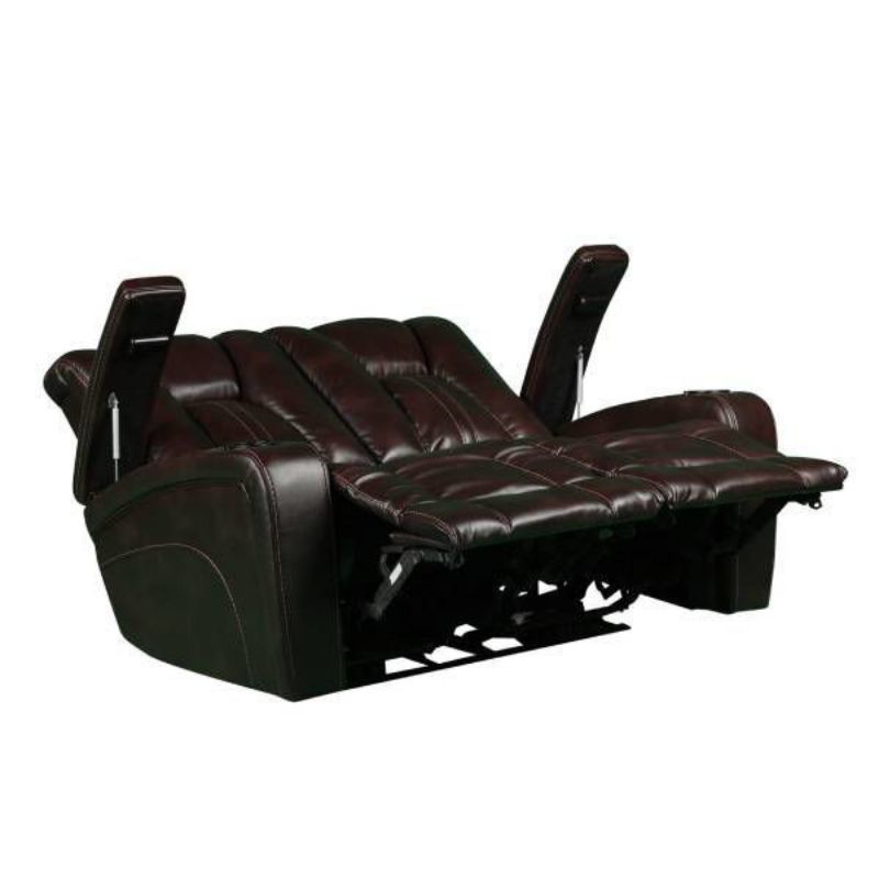 Picture of TRANSFORMER BROWN POWER RECLINING LOVESEAT - 9990