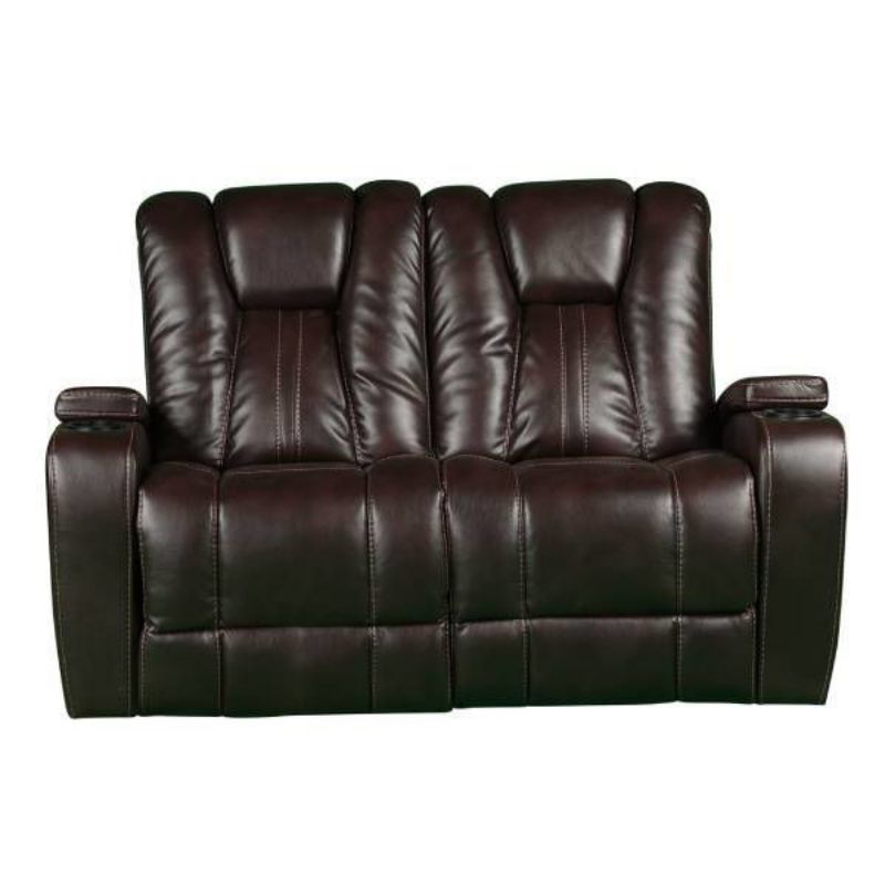 Picture of TRANSFORMER BROWN POWER RECLINING LOVESEAT - 9990