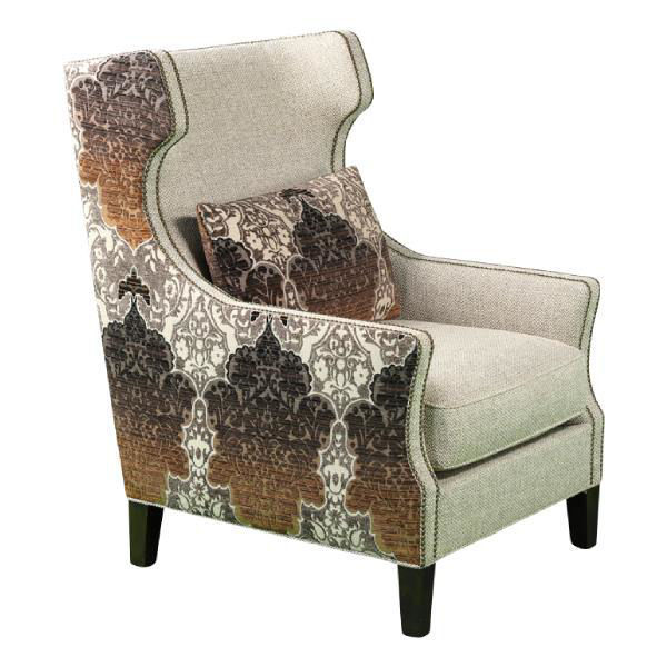 Picture of CASTLE CHOCOLATE ACCENT CHAIR - 200AII