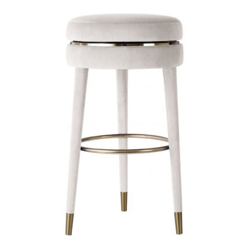 Picture of CORAL CREAM COUNTER STOOL