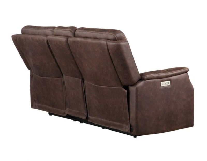 VALENCIA PWR WALNUT REC SOFA