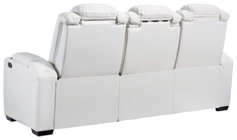 MERCER WHITE PWRHR SOFA