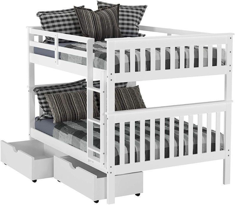 BENNETT WHITE FULLFULL BUNKBED