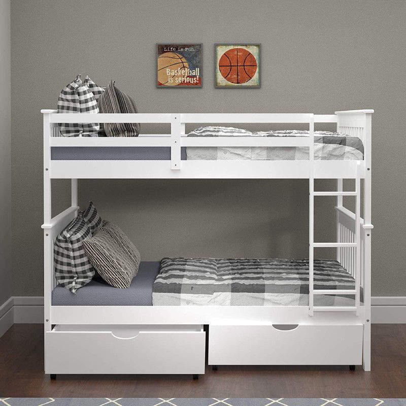 BENNETT WHITE FULLFULL BUNKBED