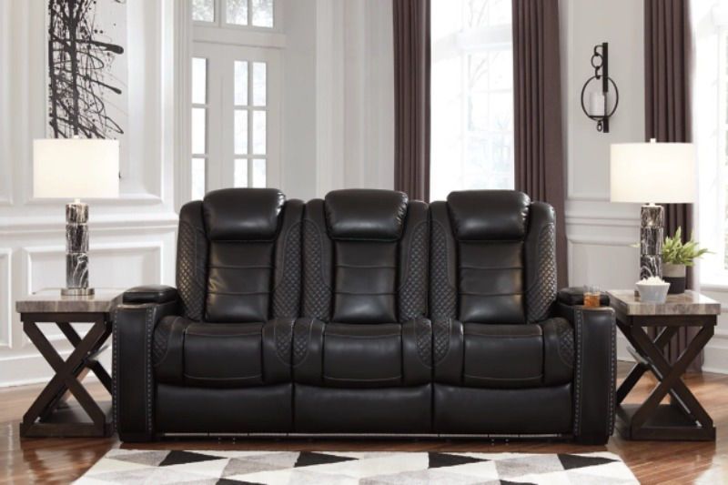 MERCER BLACK POWER HR SOFA