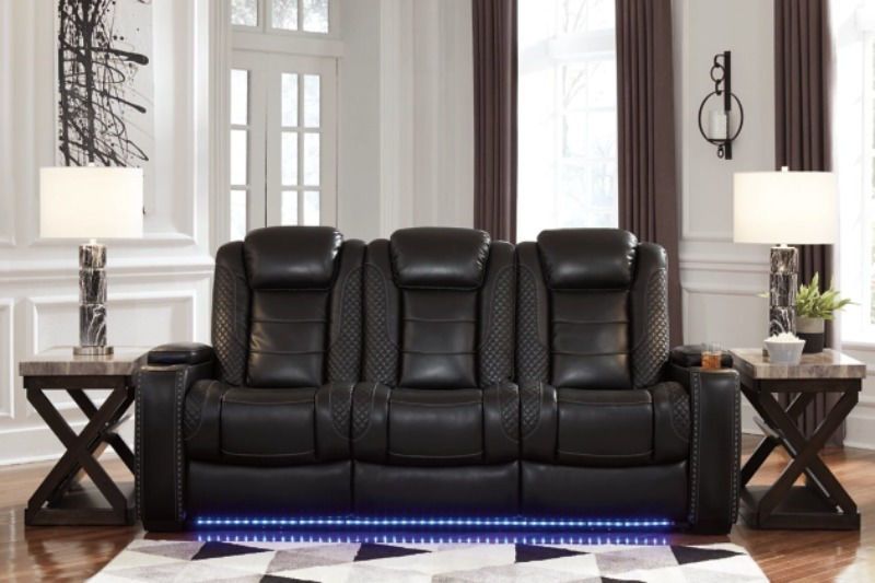 MERCER BLACK POWER HR SOFA