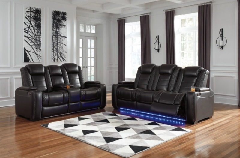 MERCER BLACK POWER HR SOFA