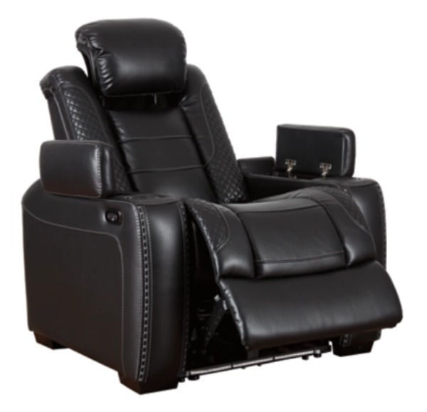 MERCER BLACK PWR HR RECLINER