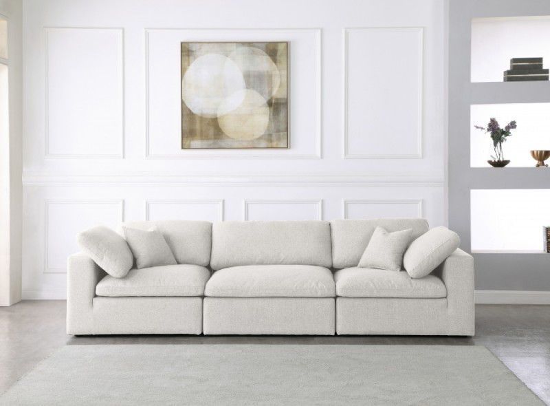 MATTEO LINEN 3PC 118" SOFA