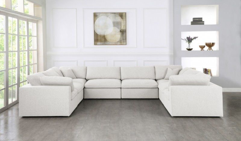 MATTEO LINEN 8PC SECTIONAL