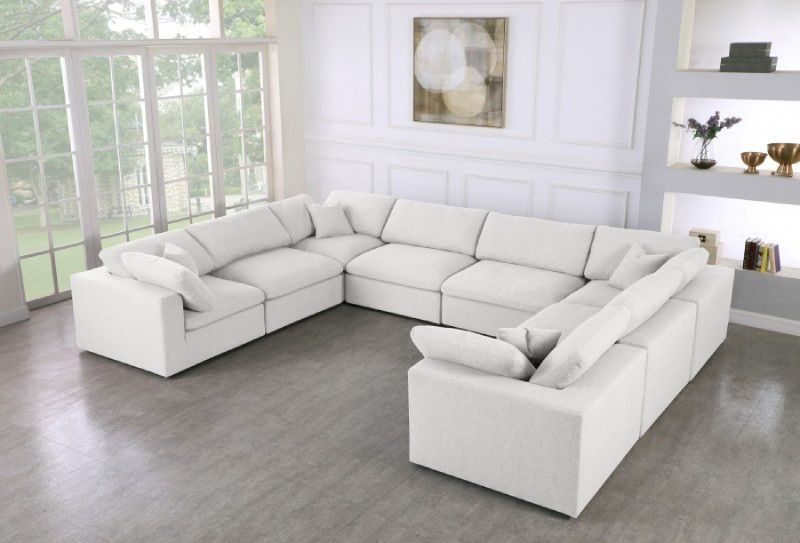 MATTEO LINEN 8PC SECTIONAL