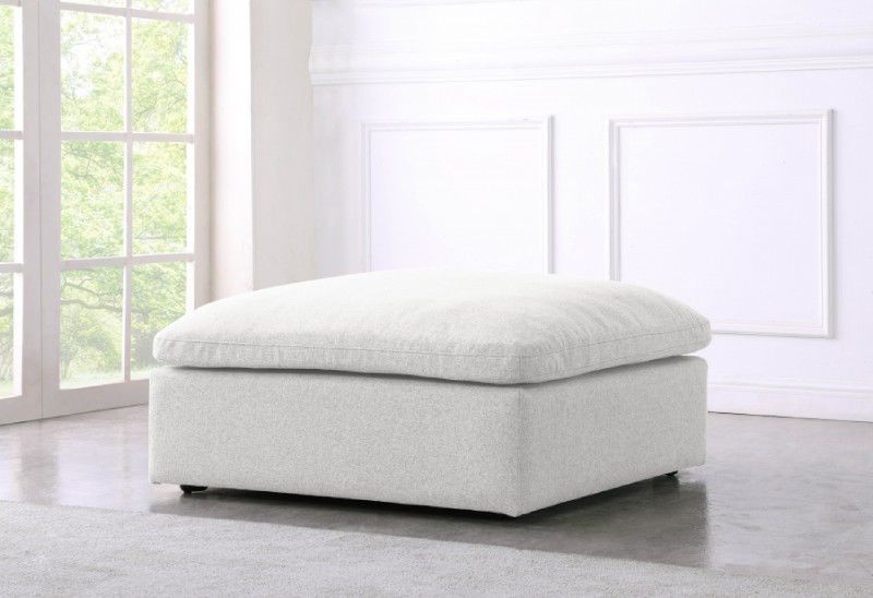 MATTEO LINEN OTTOMAN