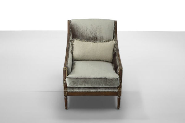 CARLOTTA PARCHMENT ACC CHAIR