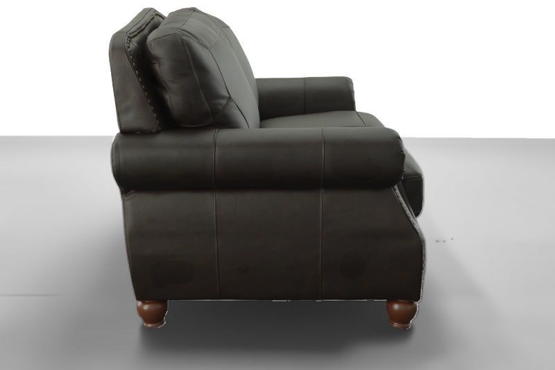 MONTGOMERY LEATHER LOVESEAT