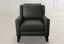 SOLACE CHARCOAL LEATHER CHAIR