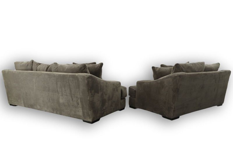 MONTERREY GREY SOFA & LOVESEAT