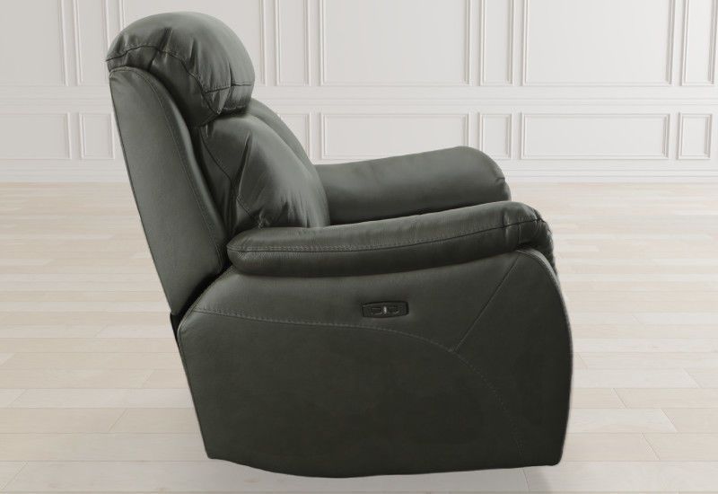 ALPHA GREY POWER RECLINER