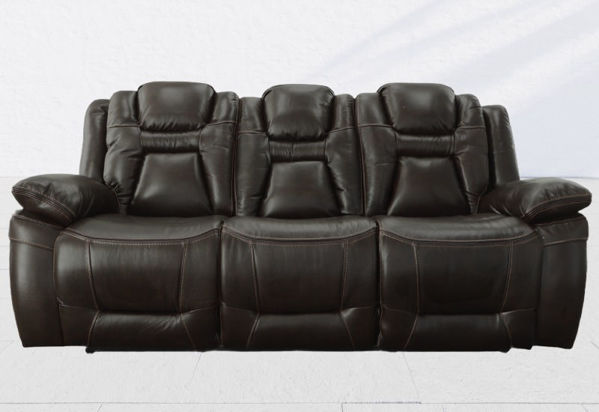 TRAMMEL LEATHER PWRHR SOFA