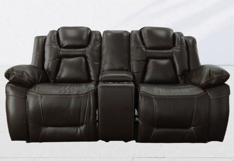 TRAMMEL LEATHER PWRHR LOVESEAT