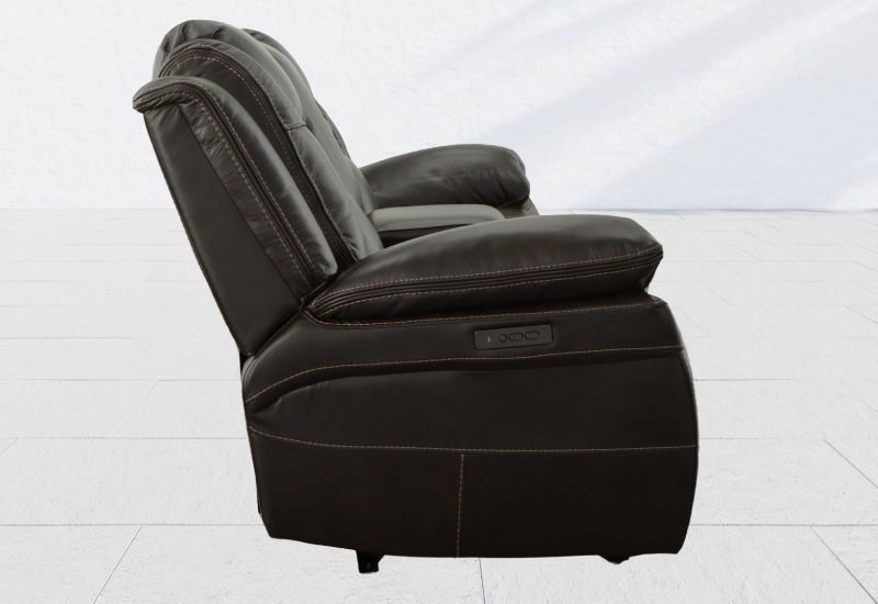 TRAMMEL LEATHER PWRHR LOVESEAT