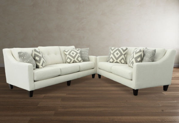 REVOLUTION GLACIER SOFA AND LOVESEAT