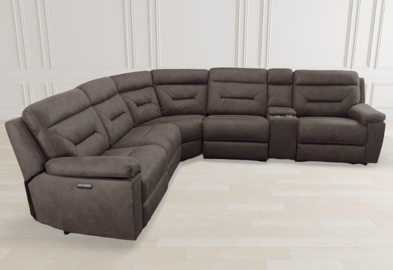 PORT ARTHUR 6PC TRIPLE POWER SECTIONAL 