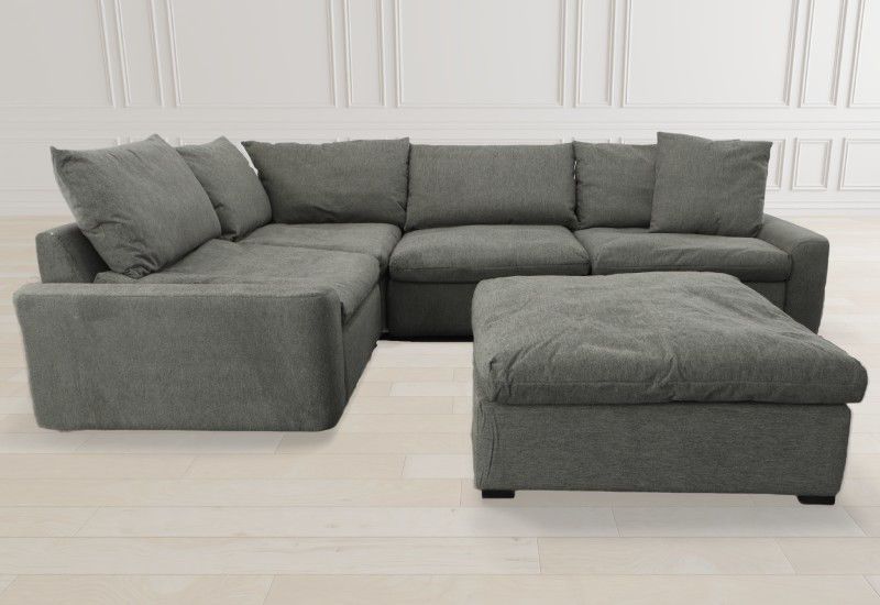 CIRRUS GREY 6PC SECTIONAL