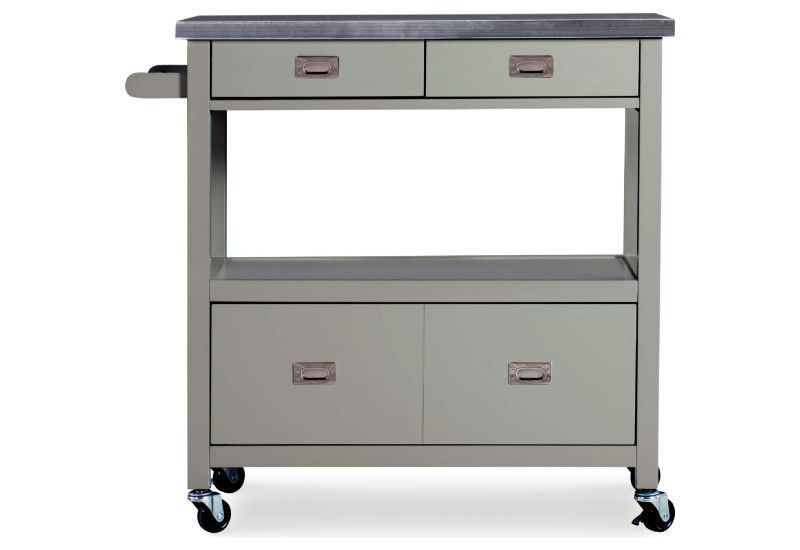 GREY KICTHEN CART