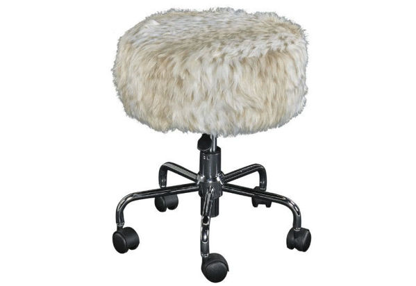 SNOW LEOPARD DESK CHAIR