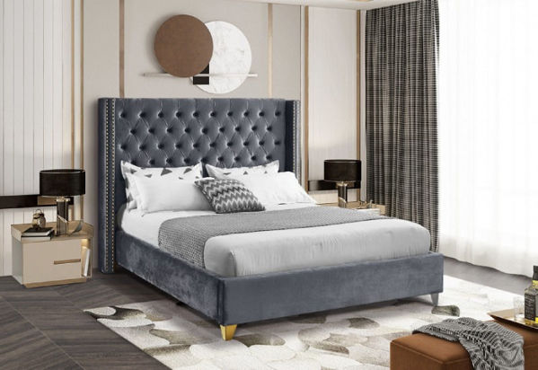 BAROLO GREY QUEEN BED