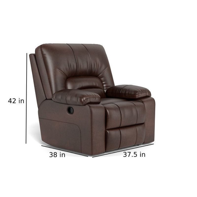 DAKOTA CHOCOLATE POWER RECLINER