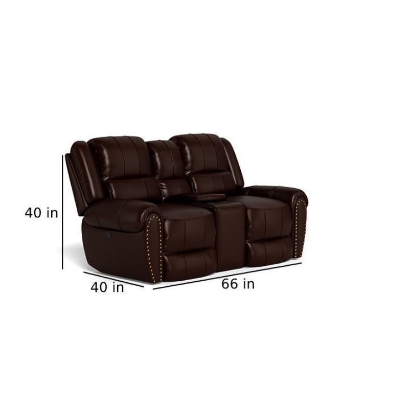 BEDFORD MANUAL RECLINING LOVESEAT - 9289