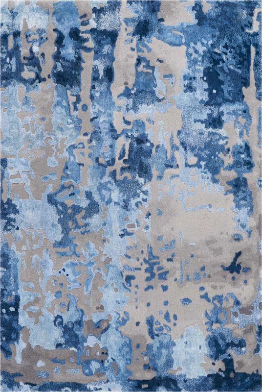 CIELO BLUE GREY 9X13 RUG