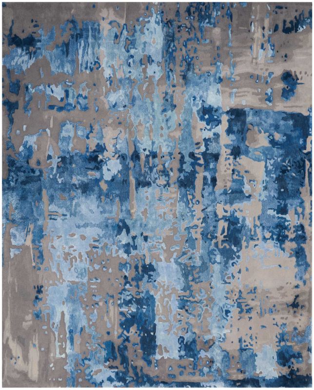 CIELO BLUE GREY 9X13 RUG