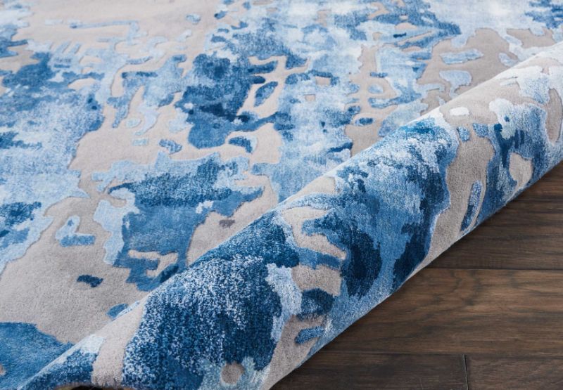 CIELO BLUE GREY 9X13 RUG