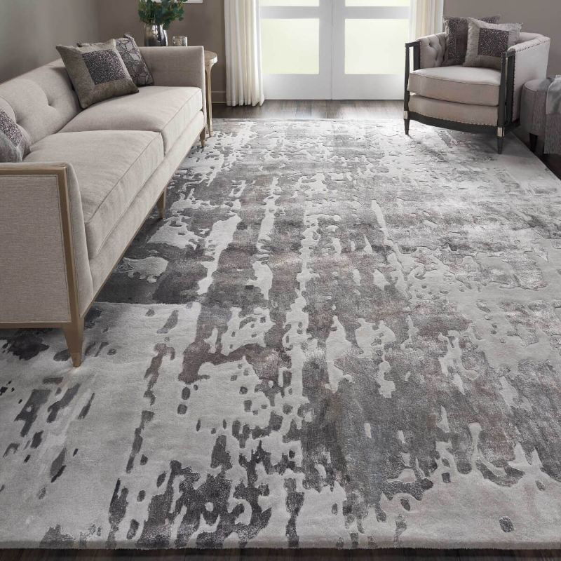 CIELO SILVER GREY 9X13 RUG