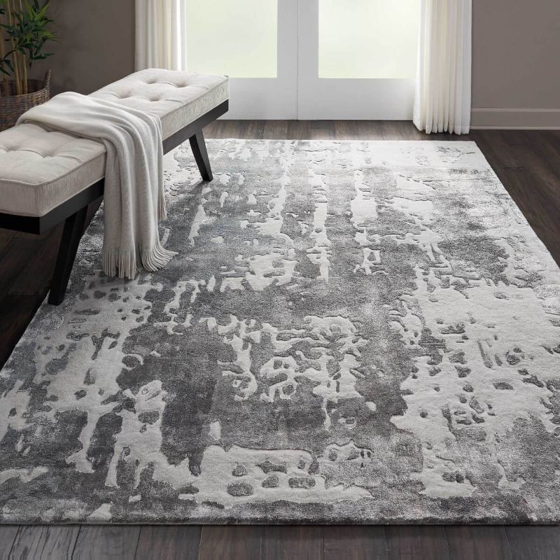 CIELO SILVER GREY 9X13 RUG