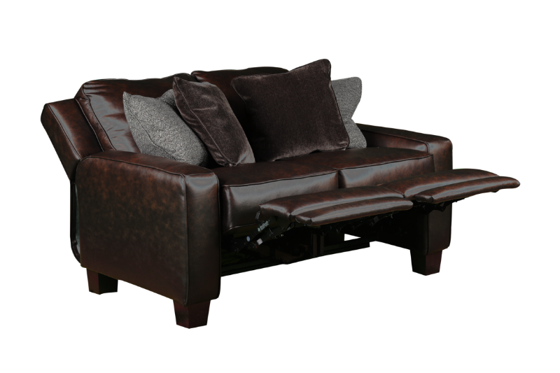 Picture of COLORADO POWER LEATHER LOVESEAT - 685