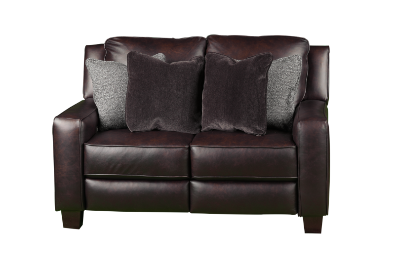 Picture of COLORADO POWER LEATHER LOVESEAT - 685