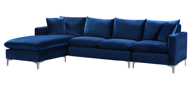 Picture of NAOMI NAVY REVERSIBLE SECTIONAL - 636